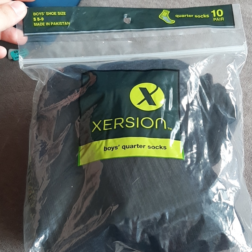Xersion 10 Pack Size Small 5-9 Quarter Socks NWT